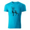 deer draw panske tricko tyrkysova