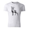 deer draw panske tricko bledosiva
