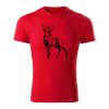 deer draw panske tricko cervena