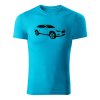 volvo xc coupe panske tricko tyrkysova