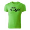 volvo xc coupe panske tricko jablkovozelena