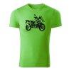 bmw r1250gs panske tricko jablkovozelena