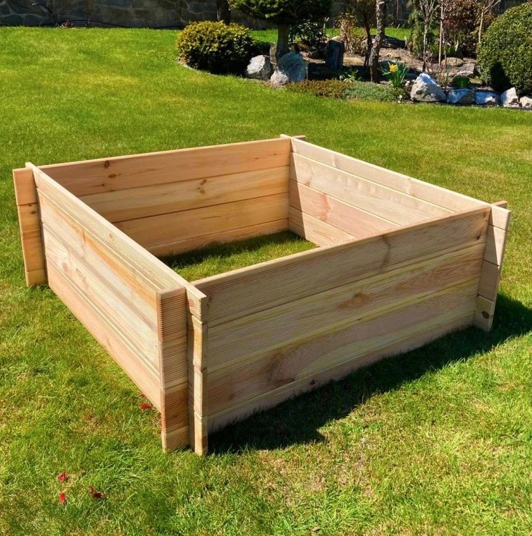 Čtvercové pěstování ve vyvýšených záhonech