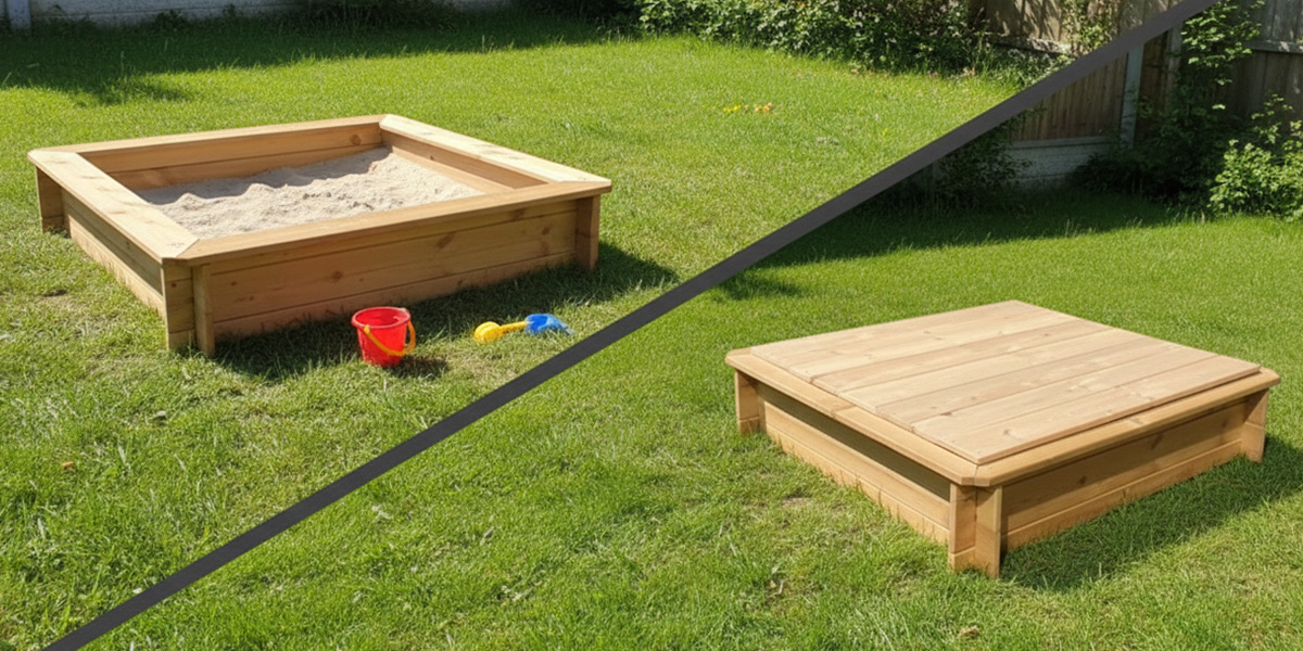 Jaké pískoviště vybrat – s krytem nebo bez? Průvodce pro rodiče