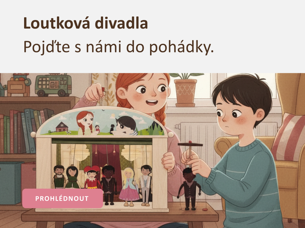 Loutková divadla - pro mobil - s lidmi