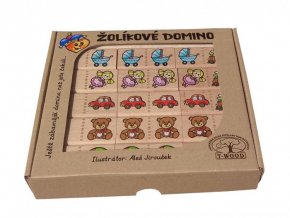 Žolíkové domino - hračky