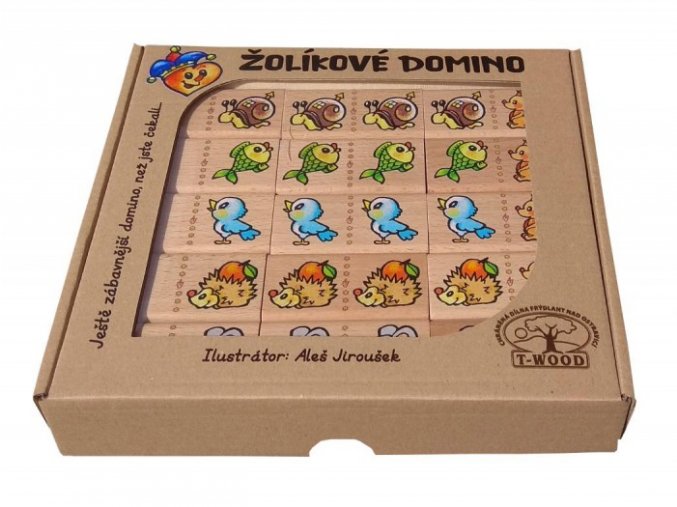 Žolíkové domino - zvířátka