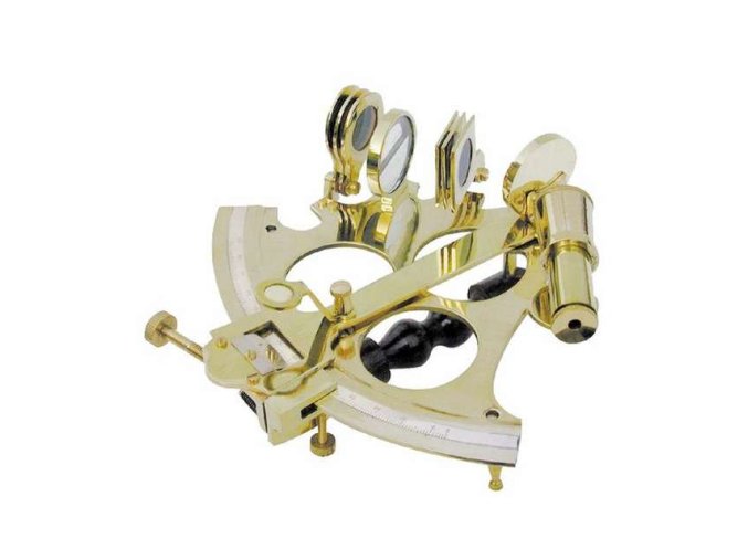 Sextant mosazný  21 cm