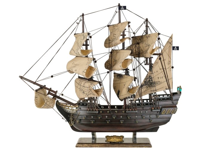 Pirátská plachetnice 51 cm