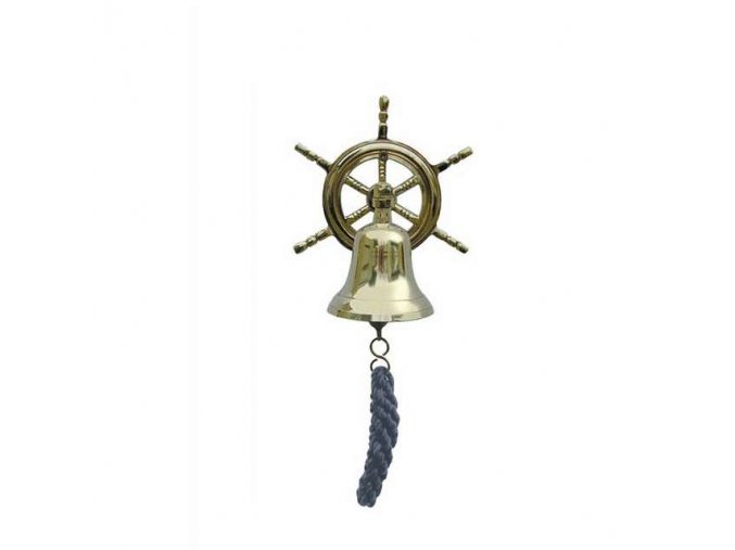Lodní zvon + kormidlo - 7,5 cm
