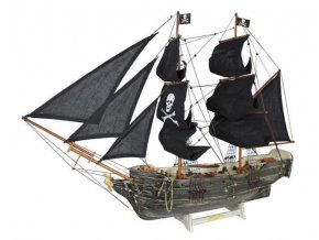 Model pirátské plachetnice 78 cm