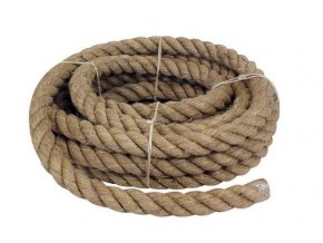 Konopné lano 10 m - 30mm
