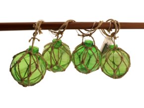 LED - rybářské bóje zelené