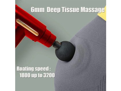 Massage Gun  + 5 různých dild
