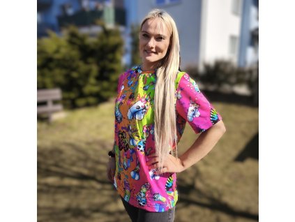 Unisex Tričko Rainbow Fantasy