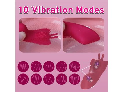 Vibrační motýlek do kalhotek s mobilní aplikací