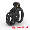 Černá klícka cudnosti Mamba Python V1.0, pohled shora