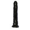 Černé štíhlé dildo David s přísavkou