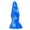 Modré dildo Drak, pohled zepředu