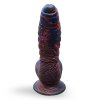 Dildo kraken červeno-modrá