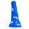 Modré dildo Polaris, pohled z boku