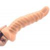 Tělové dildo Hádě v ruce pro představu délky