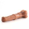 Hnědé dildo Dvouvrstvý Kůň položené na boku