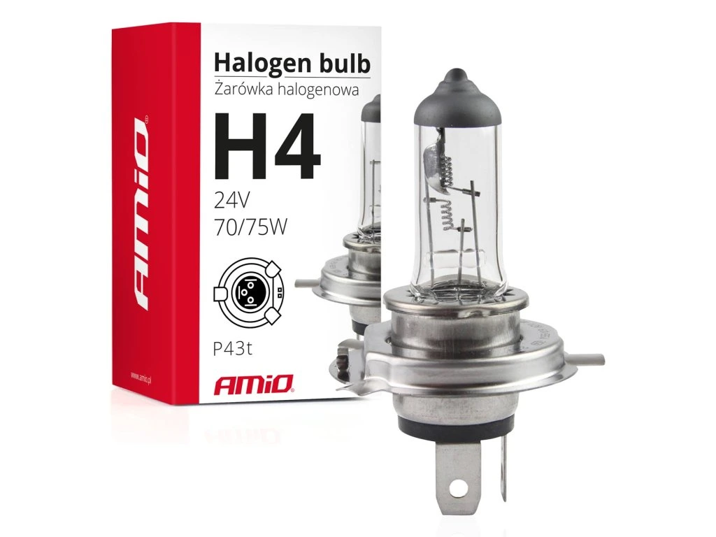 Halogénová žiarovka H4 24V 75/70W UV filter (E8)