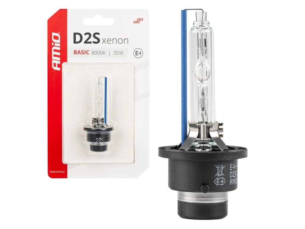 Xenónová výbojka D2S 35W 8000K BASIC blister AMIO-03862