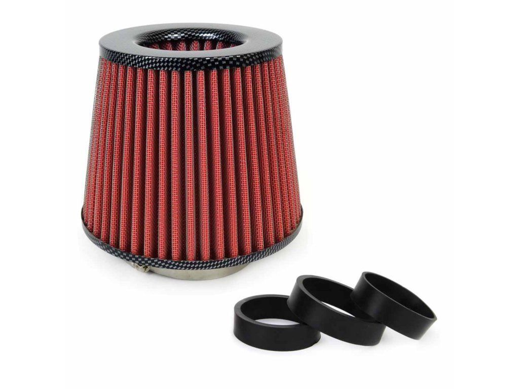 Športový vzduchový filter + 3 adaptéry AF-Carbon