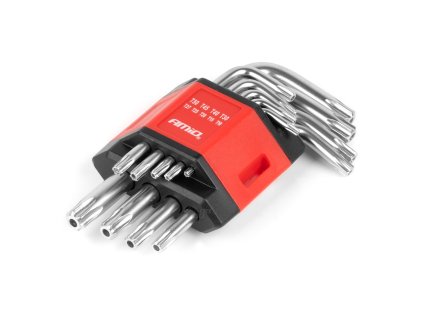 Torx kľúče CRV 9ks AMIO-01040