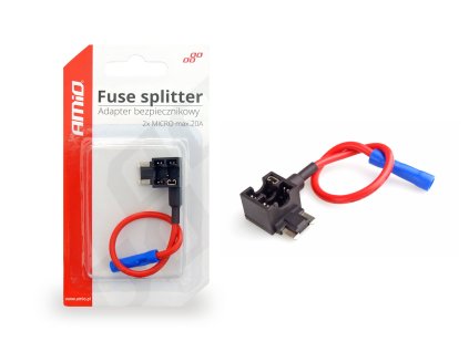 Poistkový adaptér MICRO nízky profil 20A