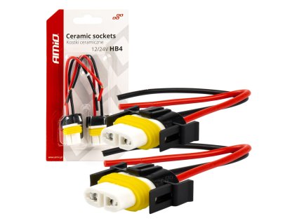 Keramické pätice 2 ks HB4 9006 AMIO