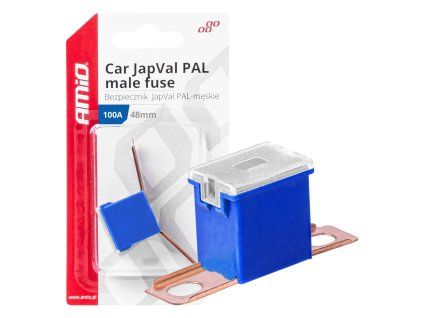 Poistky JAPVAL PAL samec 48mm 100A AMIO-03424