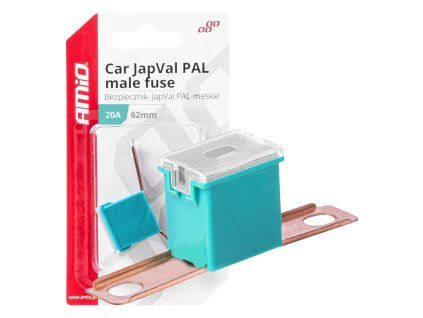 Poistky JAPVAL PAL samec 62mm 20A AMIO-03426