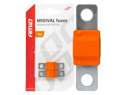 Poistky MIDIVAL 30A AMIO-03473