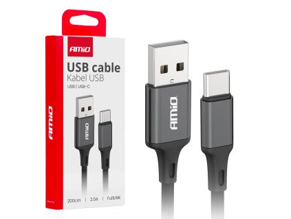 Kábel USB na USB-C 2A 200cm FullLINK AMIO-03900