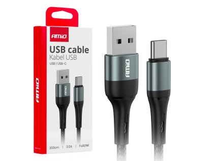 Kábel USB na USB-C 3A 200cm FullLINK AMIO-03912