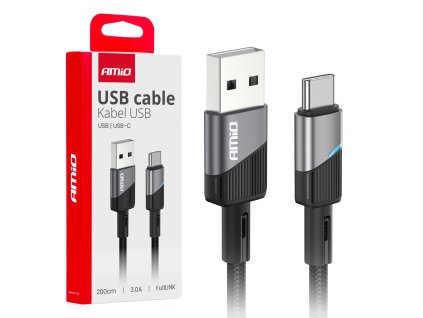 Kábel USB na USB-C 3A 200cm FullLINK AMIO-03924