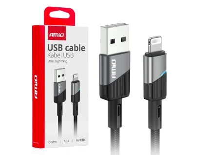 Kábel USB na Lightning 3A 100cm FullLINK AMIO-03925