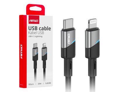 Kábel 'USB-C na Lightning 20W 100cm FullLINK AMIO-03928