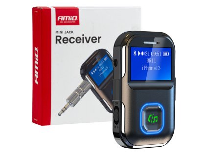 BT prijímač na mini-jack AMiO-04659