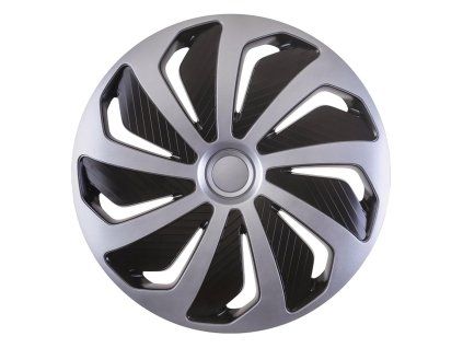 Puklica Wind 15" silver&black