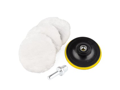 Sada leštiacich kotúčov s adaptérom