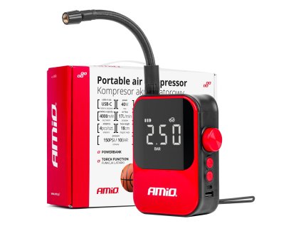 Bezdrôtový vzduchový kompresor AMIO-03690