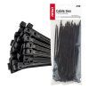 Sťahovacie pásky čierne 3,6x150mm - 100 ks