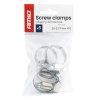 Spona na hadicu 5 ks 20–32 mm/9 mm W2 AMiO-04583