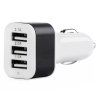 Nabíjačka do auta 3x USB biela PCH-03 AMiO-01027