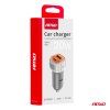 Nabíjačka do auta USB-A + USB-C 20W 12/24V AMiO-03882