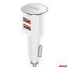 Nabíjačka do auta 2x USB-A 3.4A 12/24V AMiO-03888